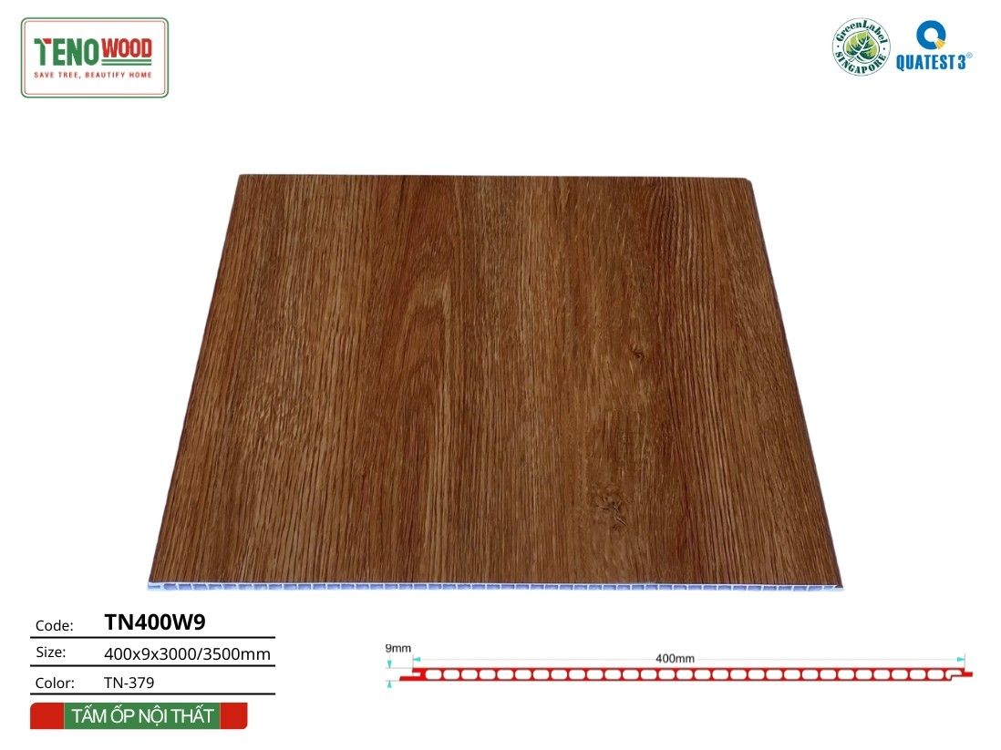 Tấm ốp nội thất Nano TN400W9 TN-379