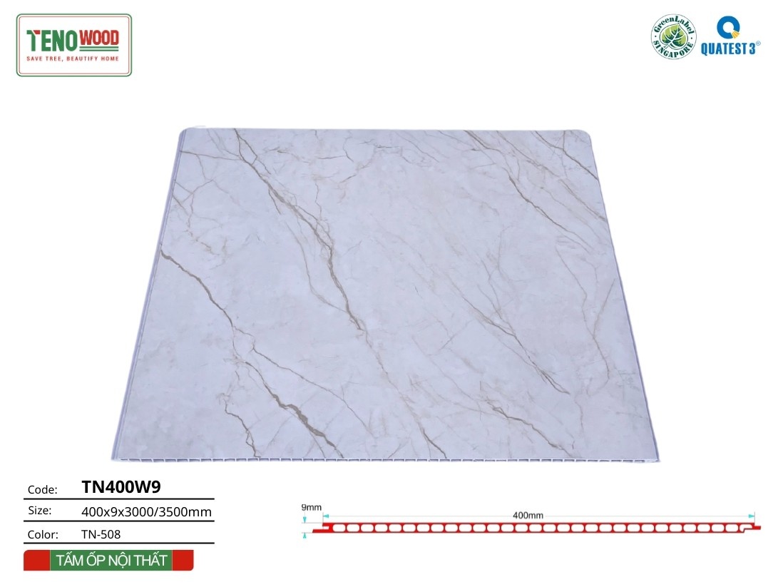 Tấm ốp nội thất Nano TN400W9 TN-508