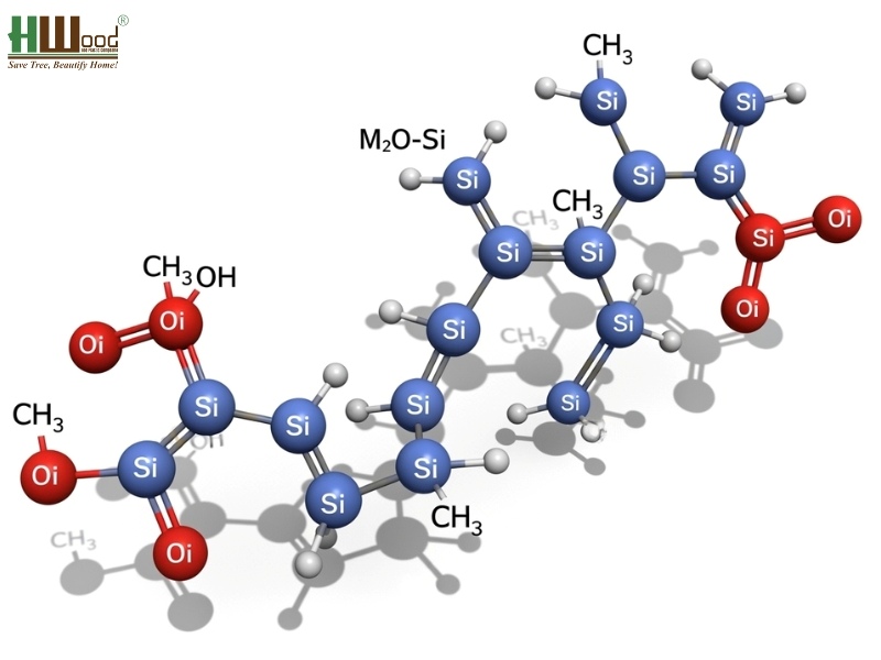 Cấu trúc phân tử đặc biệt tạo nên tính năng keo silicone