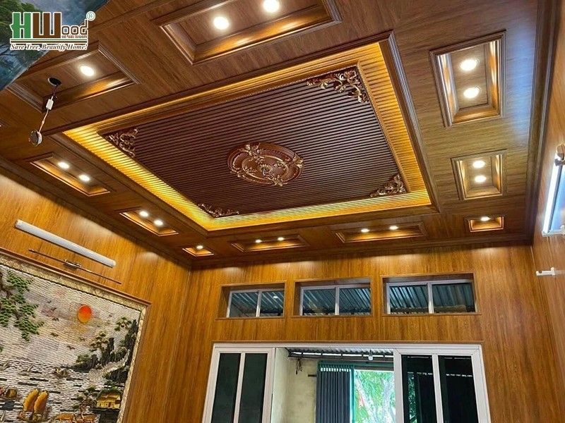 Nano ốp trần cho phòng thờ