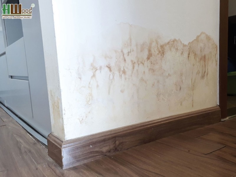 Sơn tường sau thời gian sử dụng