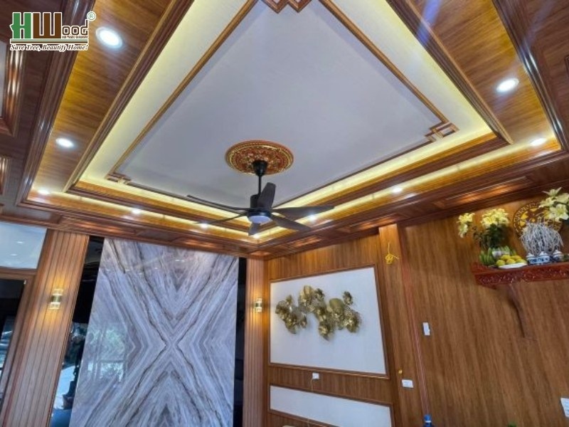 Ứng dụng tấm ốp nano nhựa giả gỗ