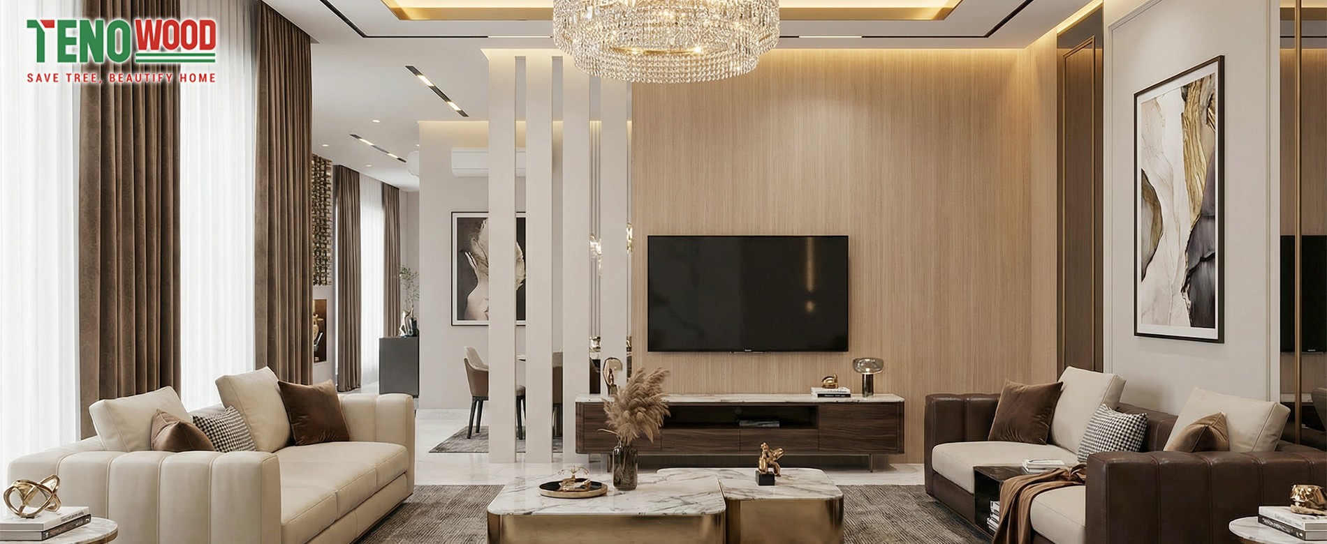 Banner Tấm ốp Nano PVC TENOWOOD