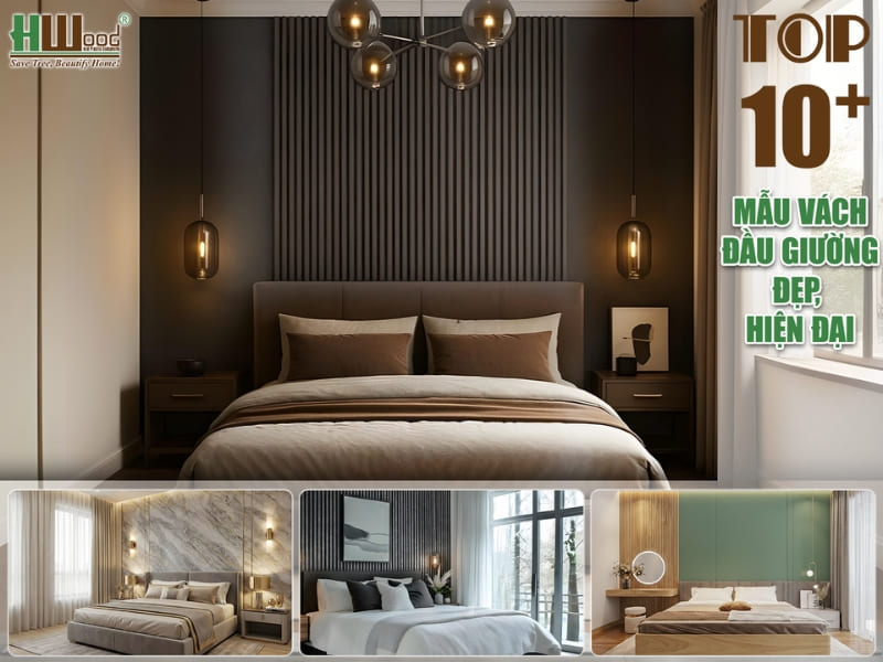 Top 10+ mẫu vách đầu giường đẹp nhất 2026