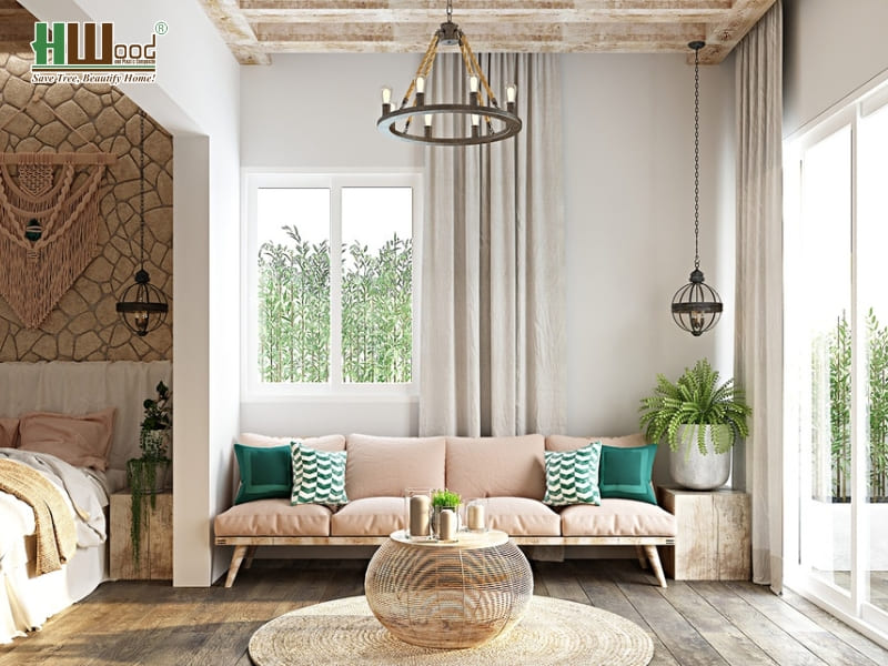 Phong cách mộc rustic