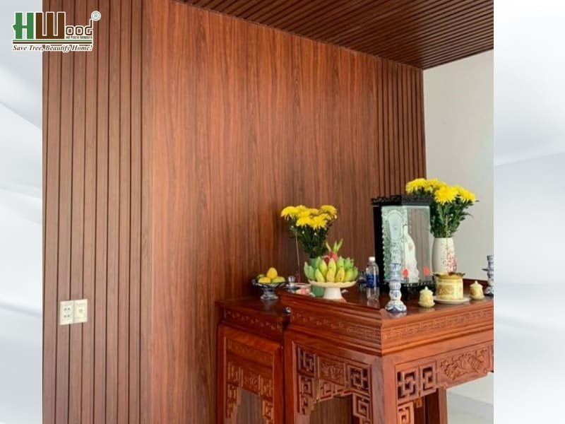 Tấm ốp nao và làm sóng giả gỗ